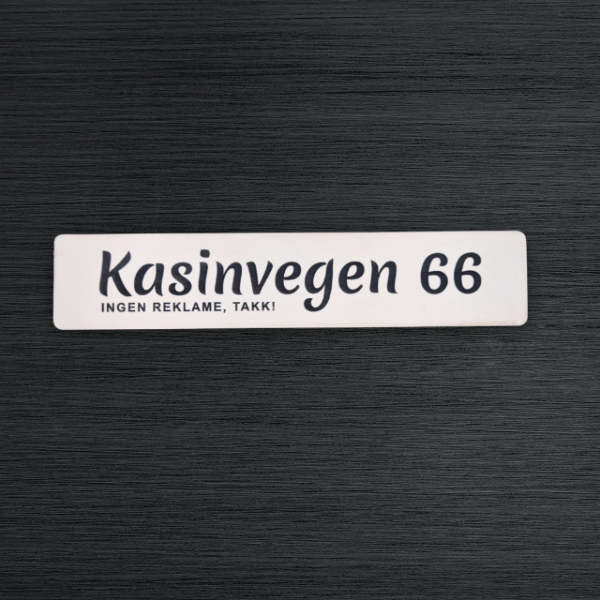 postkasseskilt adresse