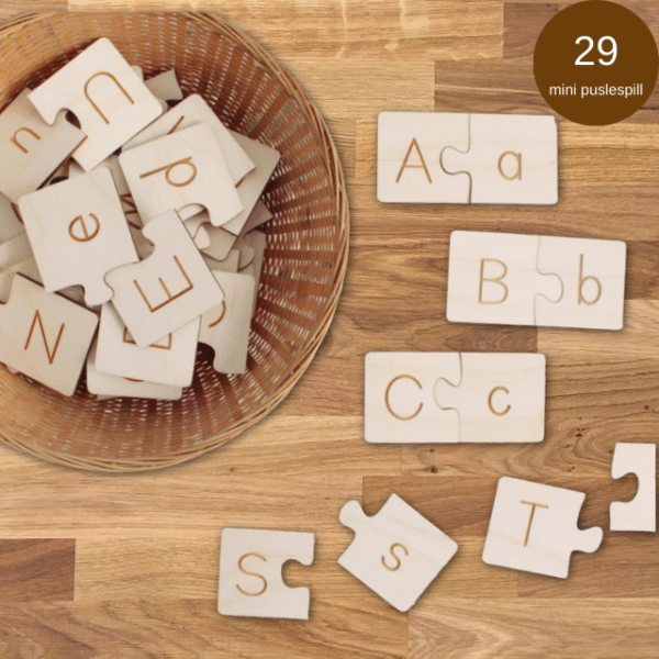 bokstav puslespill
