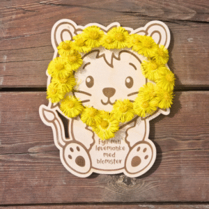 løvemanke i tre til blomster