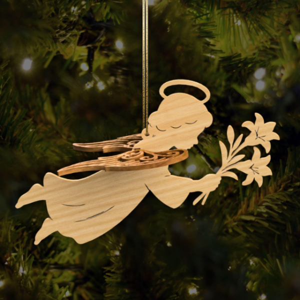 flygende engler ornament