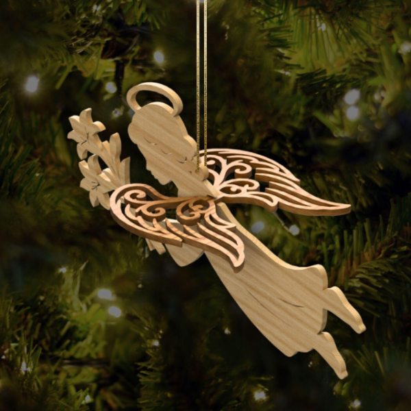 flygende engler ornament