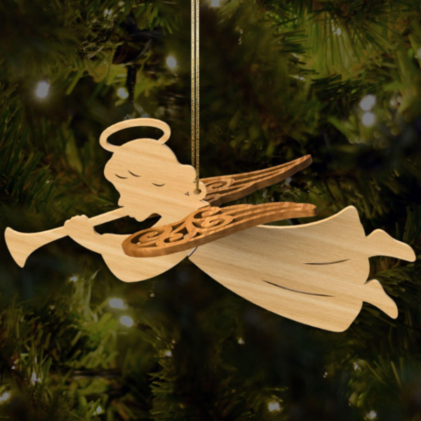 flygende engler ornament