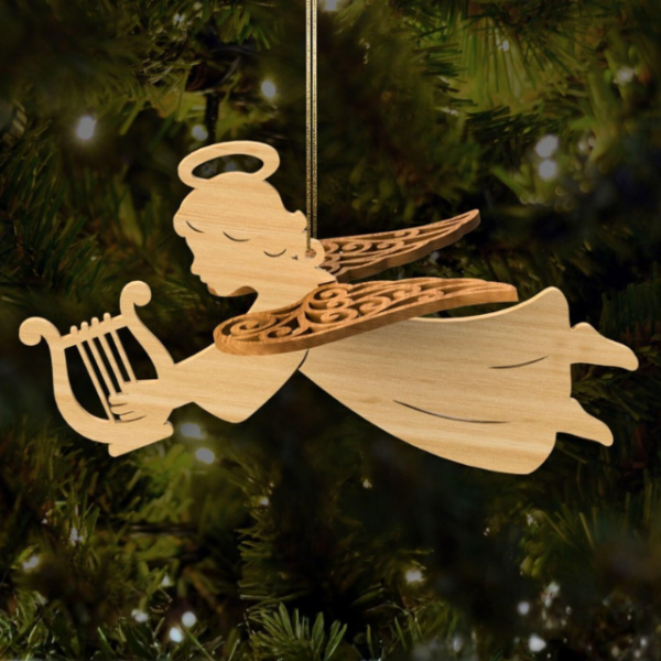 flygende engler ornament