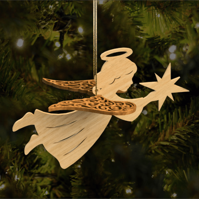 flygende engler ornament