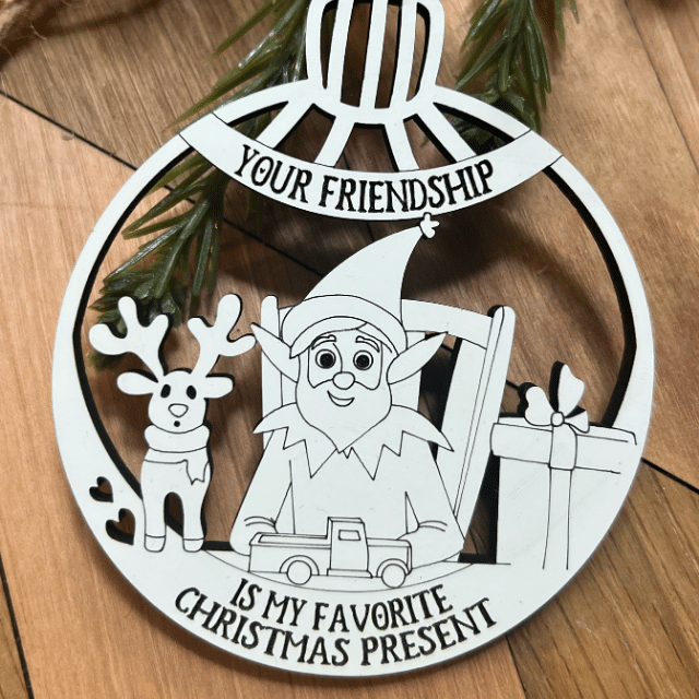snill eller frekk ornament
