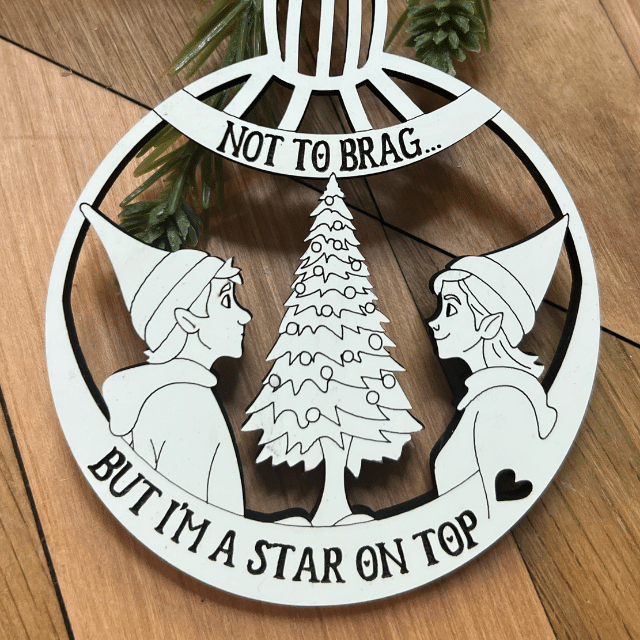 snill eller frekk ornament