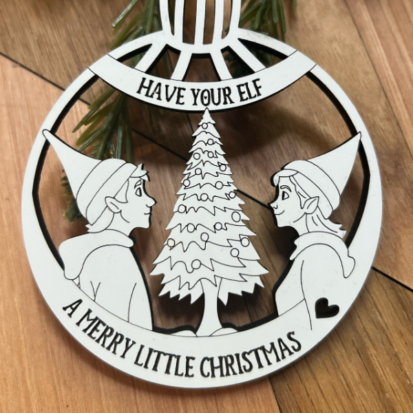 snill eller frekk ornament