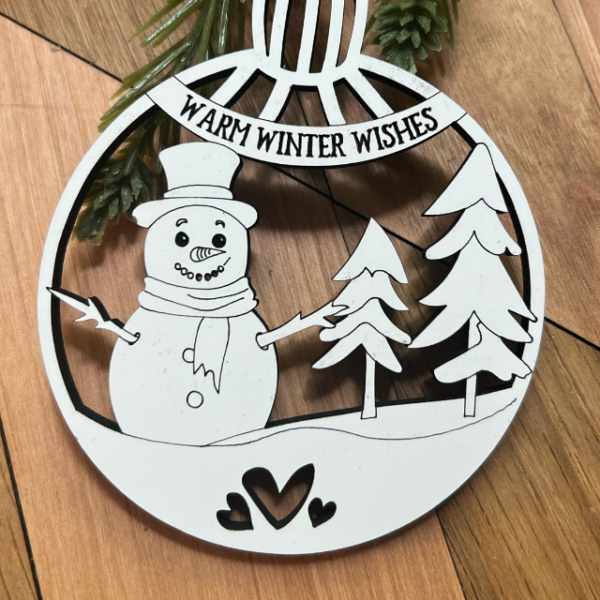 snill eller frekk ornament