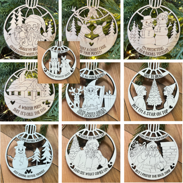 snill eller frekk ornament