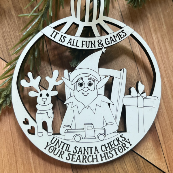 snill eller frekk ornament